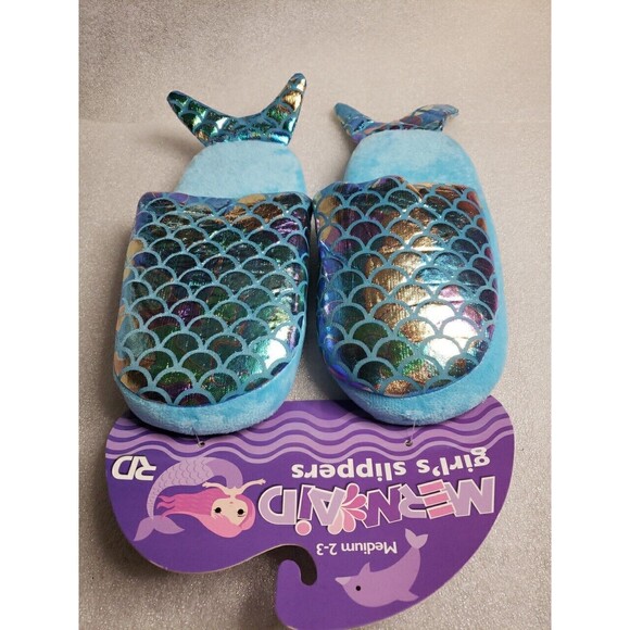 Royal Deluxe unicorn Kid's Slippers size medium 2-3 - Picture 4 of 6